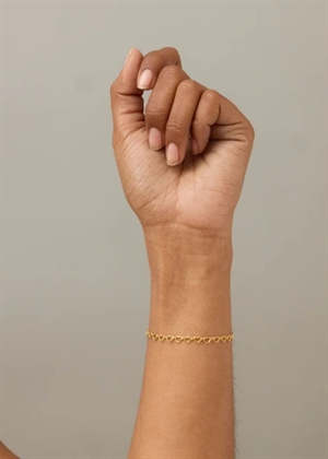 Lovelink organic bracelet Forgyldt Enamel 